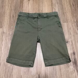Kut from the Kloth Bermuda Olive Green Shorts Women's Size 4